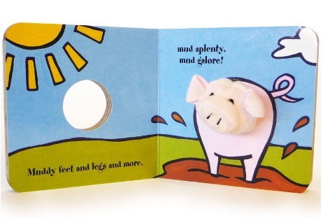 Lovely Learning Story Finger Puppet Book for Kids