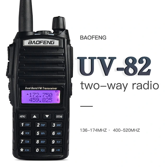 Baofeng UV-82 Dual Band Dual Display Dual Standby Walkie Talkie