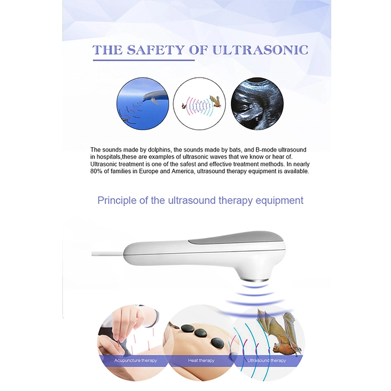 High Frequency Ultrasound Vibration Wound Bone Healing Physical Therapy Equipments