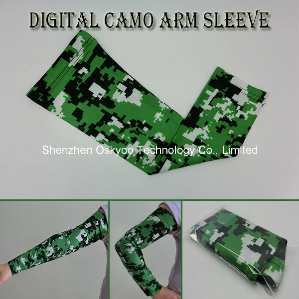 Sports Compression Anti-Static Digital Camo Arm Sleeve