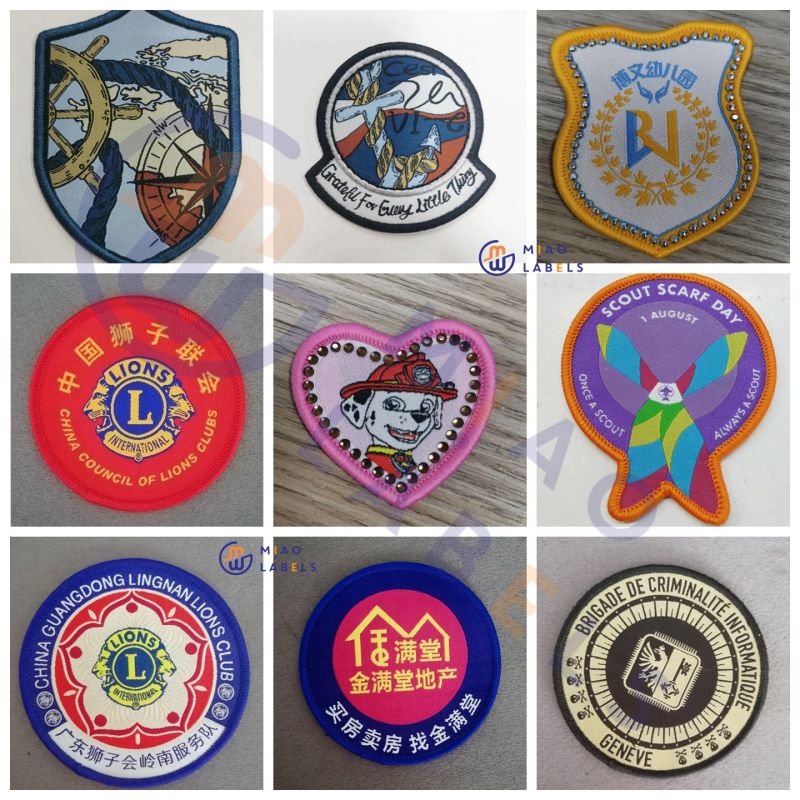 Top Selling High Density Cheap Promotion Custom Machine Woven Patch