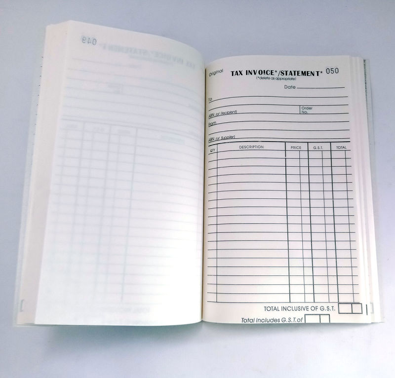 Eceipt Book/Invoice Book/Business Form Book