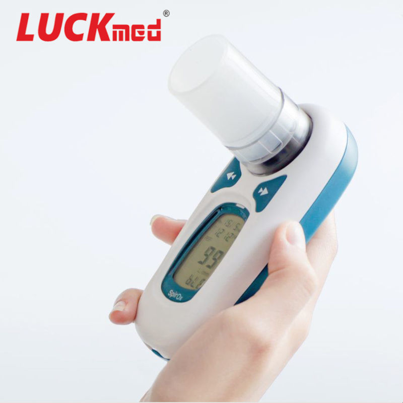 Medical Rechargeable Spirometer Handheld Digital Spirometer