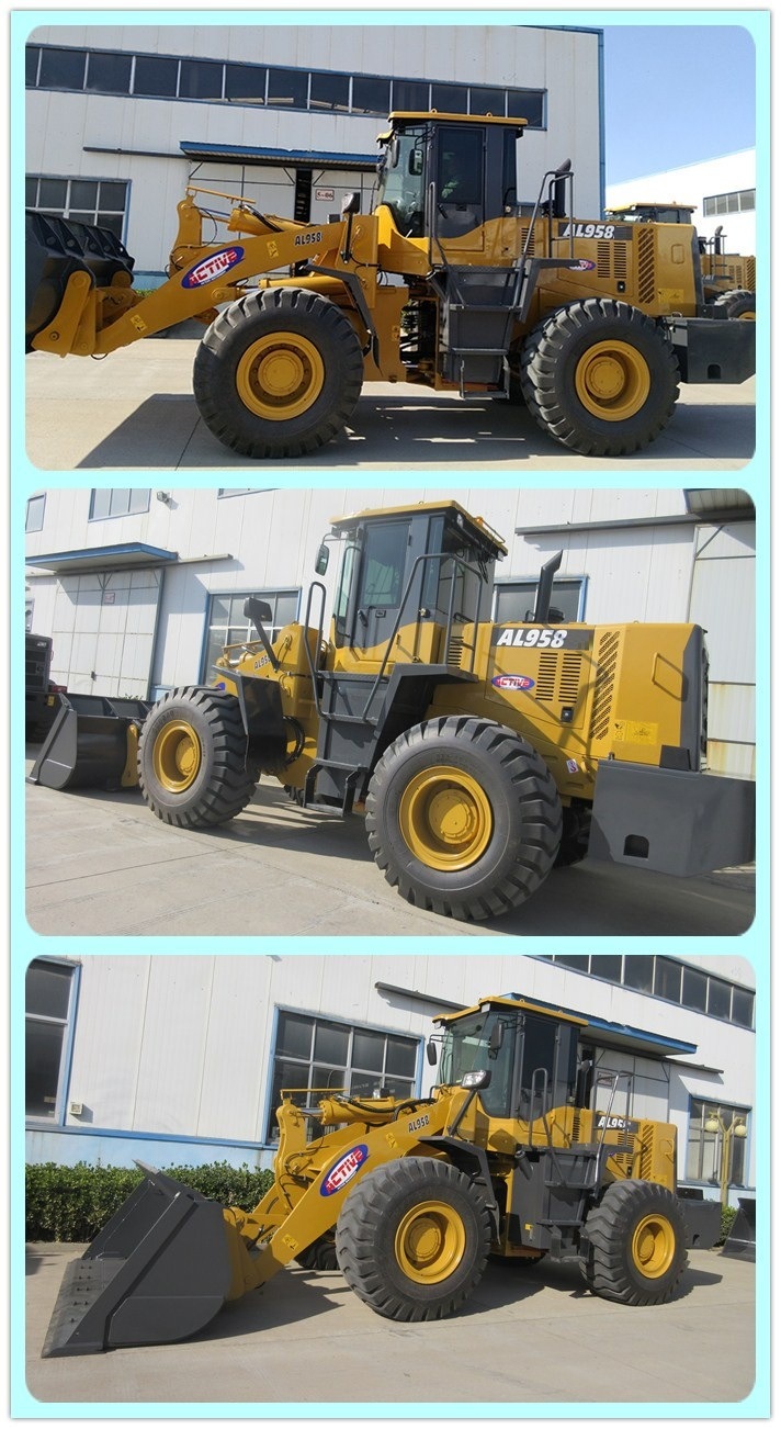 ACTIVE Brand 5ton Wheel Loader with Stick Rake and Gripper