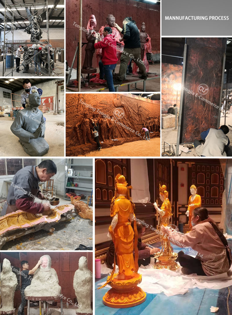Bronze Sculpture Life Size History Relic Imitation