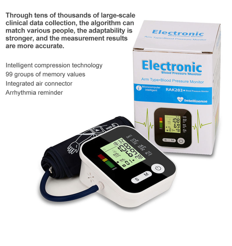 Electronic Blood Pressure Monitor Sphygmomanometer Wrist Blood Pressure Monitor