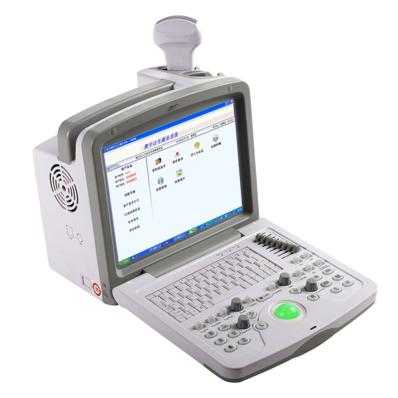 Portable Full Digital 12.1 Inch LCD Ultrasonic Diagnostic System