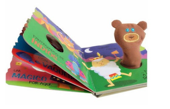 Fancy Little Learning Story Finger Puppet Book for Baby