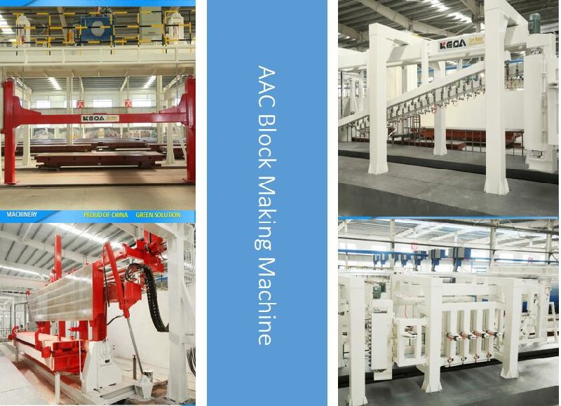AAC Concrete Block Production Equipment for Building Material Making