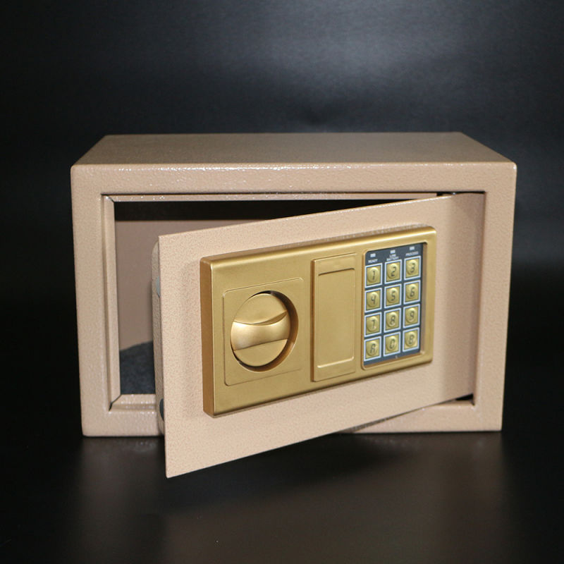 Hotel Use White Code Lock Safe Box Mini Safe