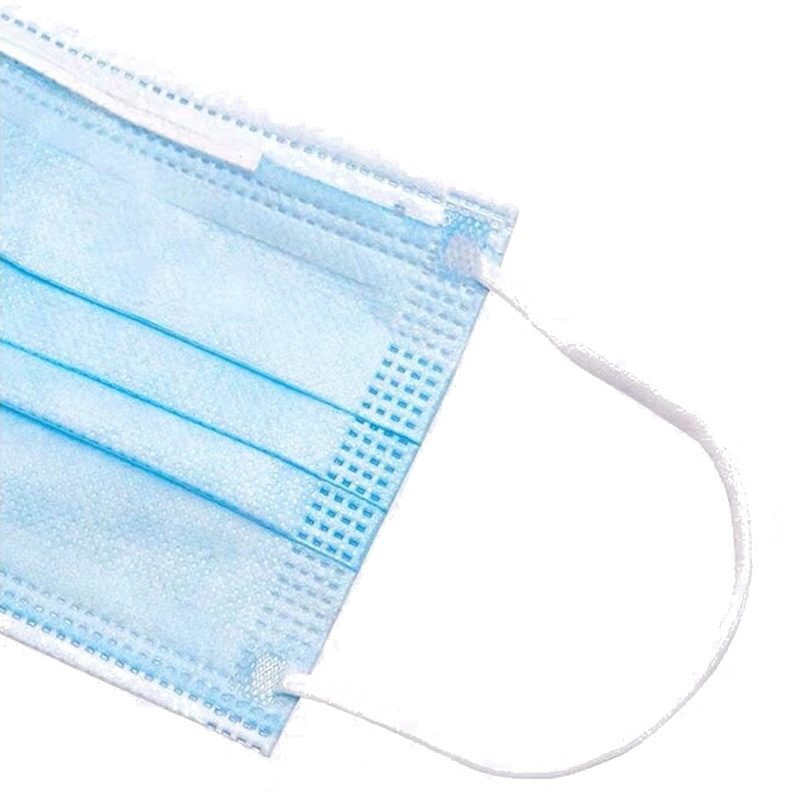 Disinfectant 3ply Wholesale Earloop Medicare Filter Melt-Blown Fabric Disposable Face Mask