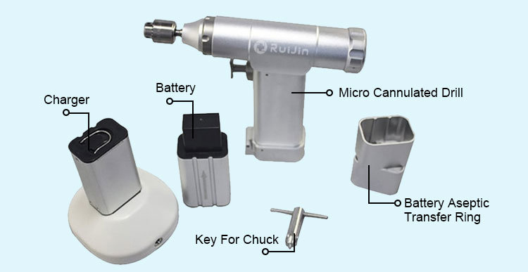 Veterinary Instruments Hand Surgery Micro Bone Drill (ND-5002)