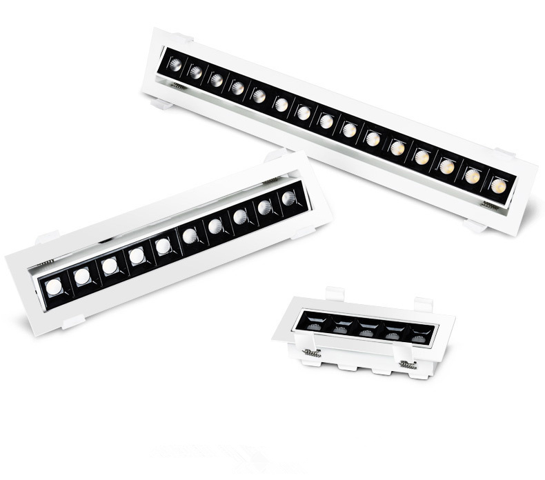 High Performance LED Adjustable Recessed Linear Spotlight