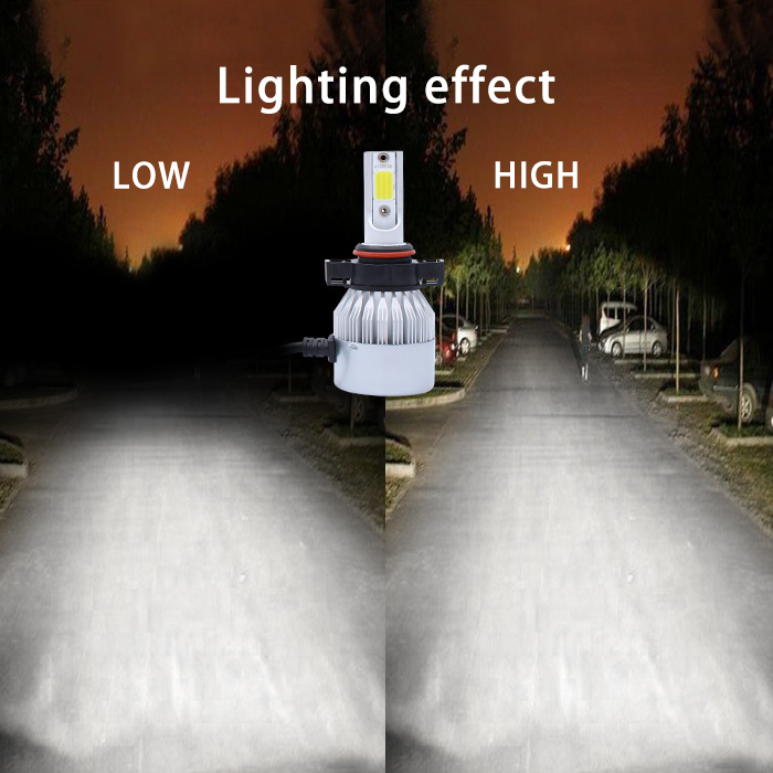 Lightech C6 5202 Car LED Headlight with H16 Auto LED Light for Automotive