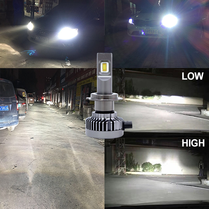 Lightech Car LED Headlamp with H7 Auto LED Light