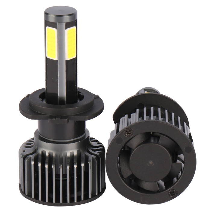 Auto Lighting Mini LED Headlight 60W 4 Sides H7 Car LED Headlight
