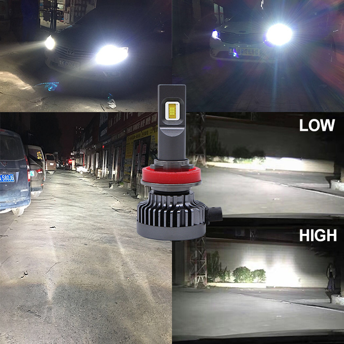 Lightech H11 Headlight Bulb with Auto LED Light