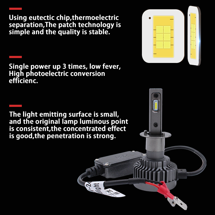 Lightech LED Headlight Bulb 9006 for Auto LED Light