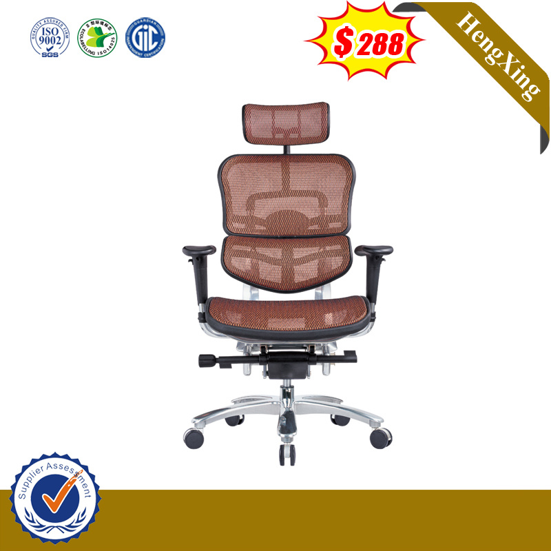 Simple Office Staff Red Mesh Ergonomic Office Furniture Chair