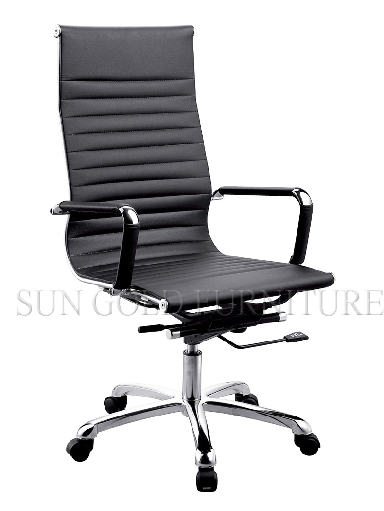 High Back Genuine Leather Office Swivel Chair Eames Office Chair