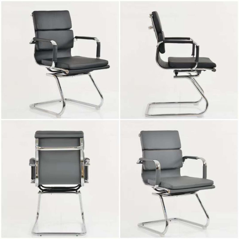 Modern Executive Manager Office Chair Ergonomic Swivel PU Office Chair