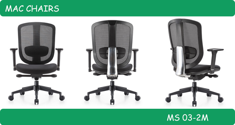 High Back Mesh Executive Swivel Task Seating Office Chair with Lumbar Support Pillow