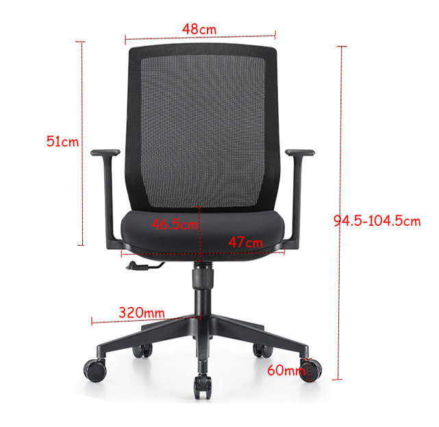 New Fashionable and Simple Standard Size Modern Executive Office Chair