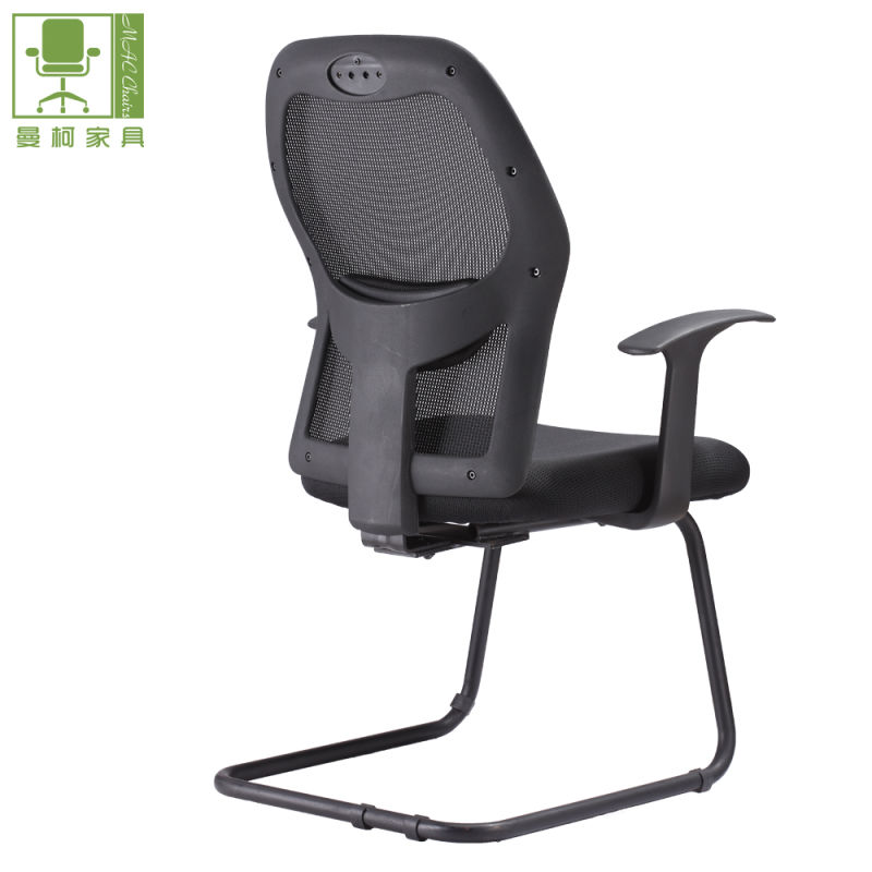 Simple Design Metal Bow Leg Mesh Back Office Computer Chair