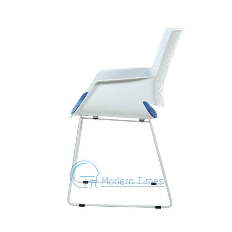 Modern PP Plastic Chair Office Furniture Metal Legs Office Chair