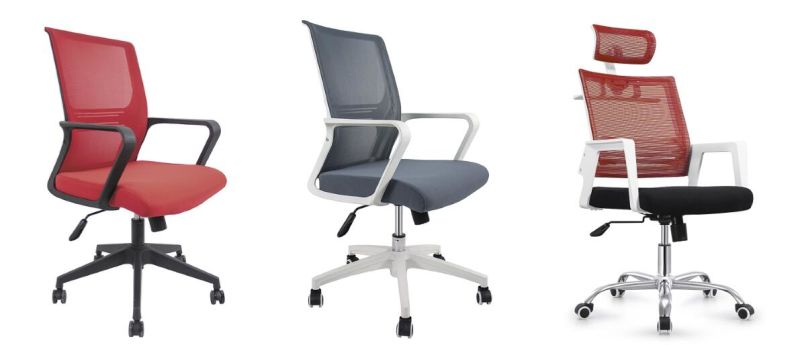 Guangdong Manager Boss Chair Back Swivel Colorful Office Mesh Chair Office Chair
