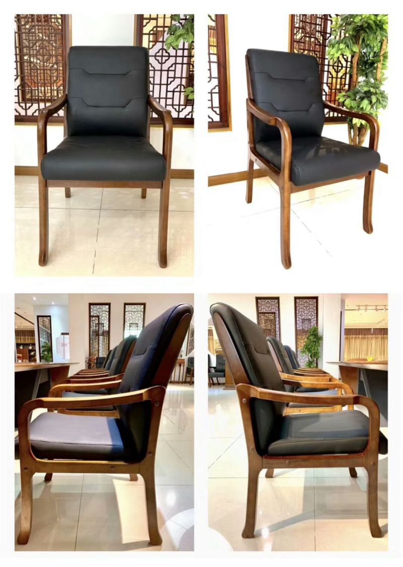 Solid Artificial Leather Hotel Commercial Meeting Executive Chairs