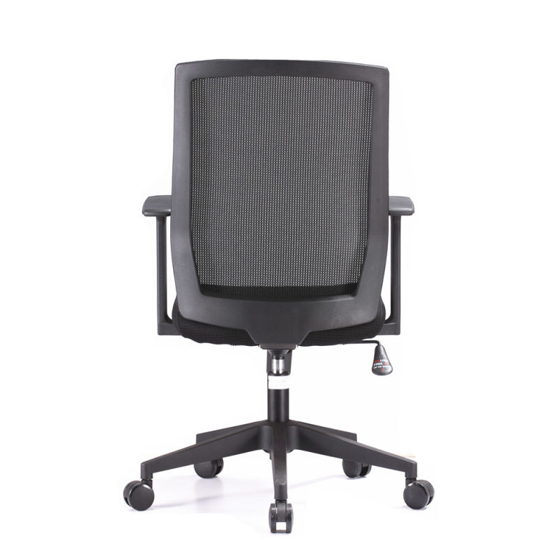 Ergonomic Black Comfortable Mesh Fabric Simple Mechanism Revolving Chair