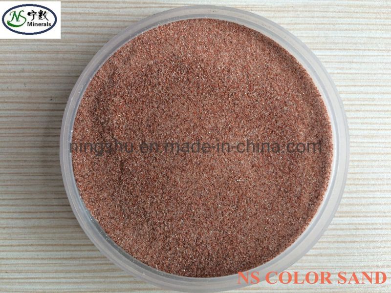 10-20mesh, 20-40mesh, 40-80mesh, 80-120mesh China Red Color Sand