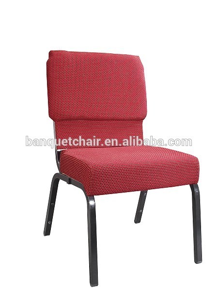 Iron Upholstered Chair Dining Modern Cheap Church Chair