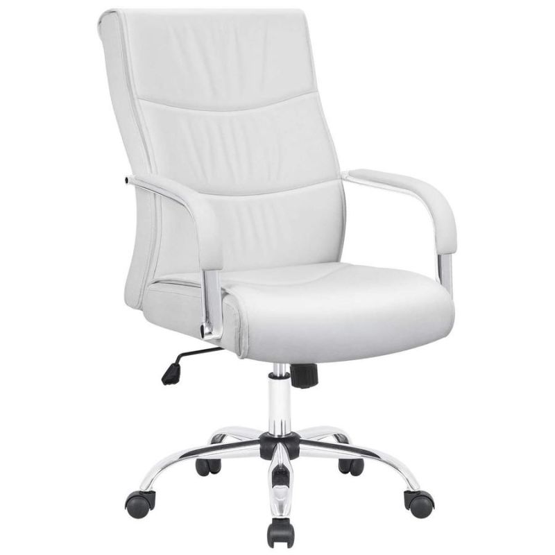 White Office Chair, White Desk Chair Executive Chair White