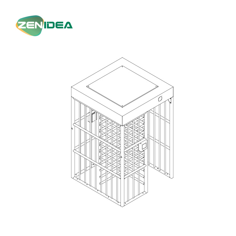 Full Heignt Turnstile Bi-Directional Turnstyle Revolving Door