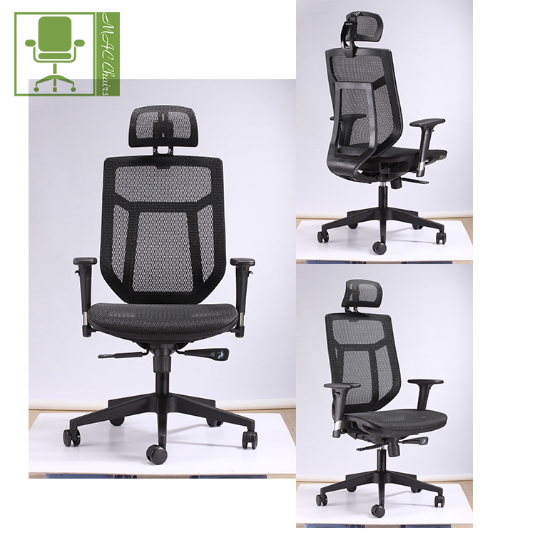 Nylon and Glass Fiber Back Full Mesh Executive Office Chair