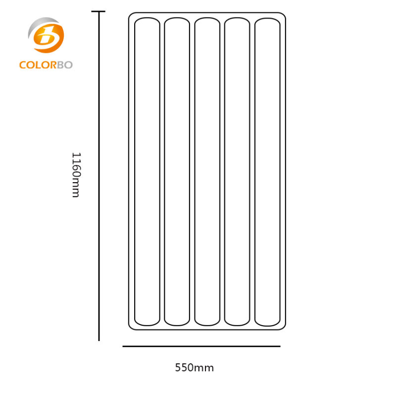 100% Polyester Fiber Acoustic Desk Screen for Office Decor