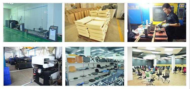 Foshan Factory Ergonomic Lumbar Support Mesh Office Chairs