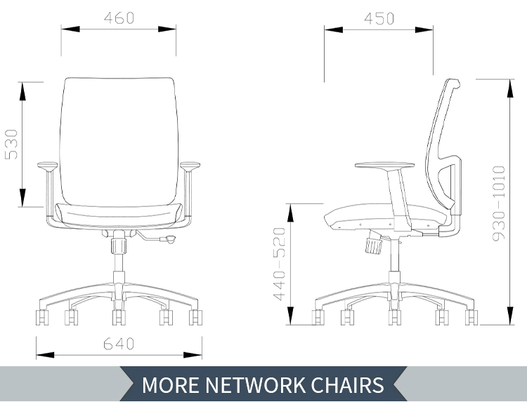 Professional Design Luxury Chairs Executive Staff Office Computer MID Back Office Chair