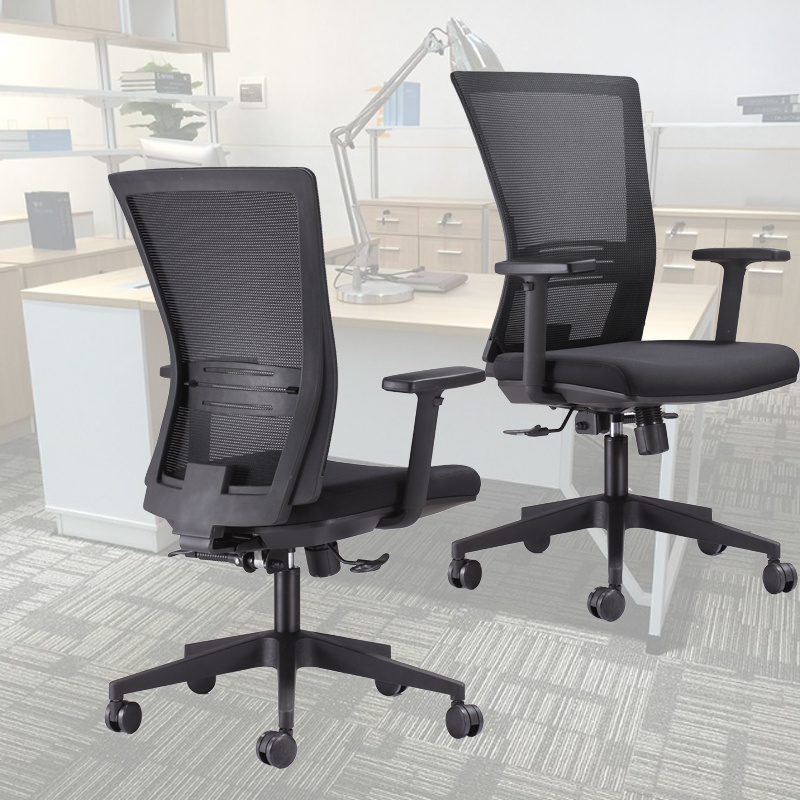 Office Furniture Comfortable Middle Back Manager Chair with Lumbar Support