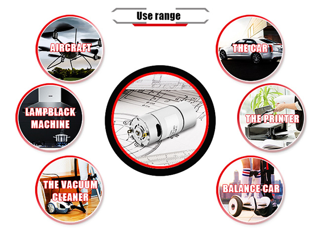 24mm 12V brushless DC motor for lumbar support