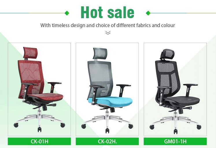 Modern PU Leather Boss Executive Office Chair with PP Armrest