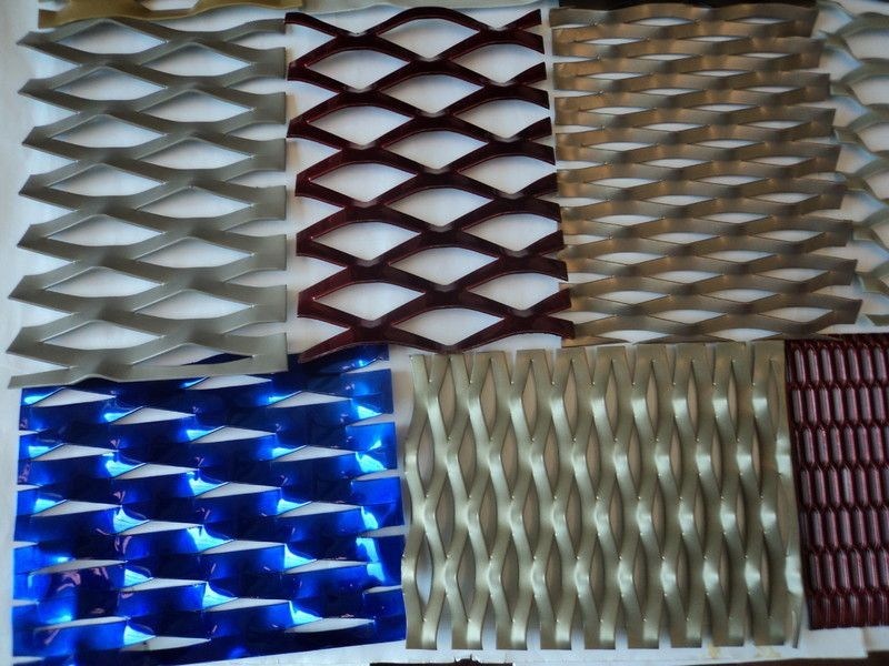 One-Way Limited Mesh Dva Mesh Aluminium Expanded Mesh