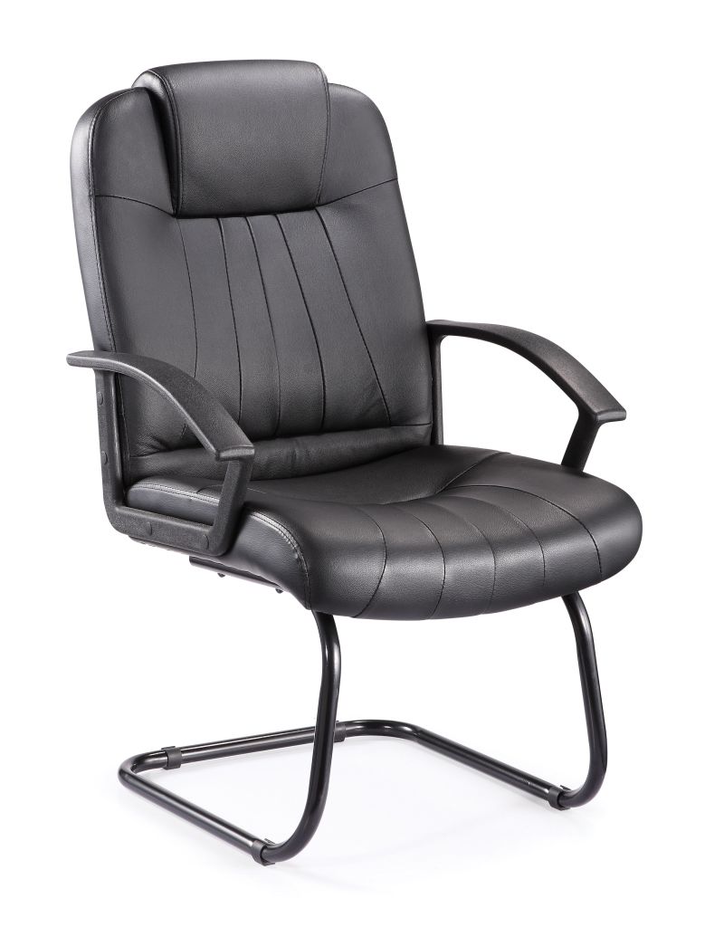 Conference Ergonomic Guest Visitor Leather Office Executive Chair