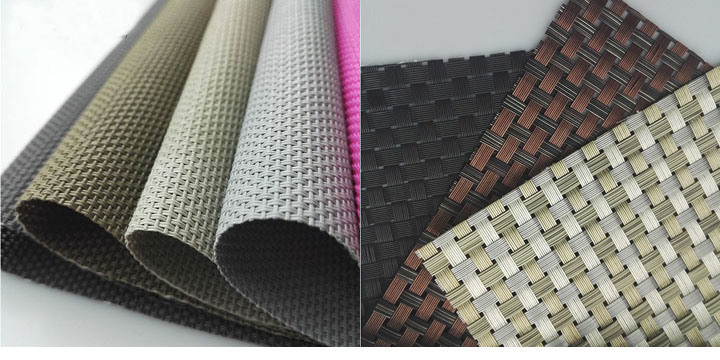 1000d Colorful PVC Mesh Tarp Fabric Teslin for Chair