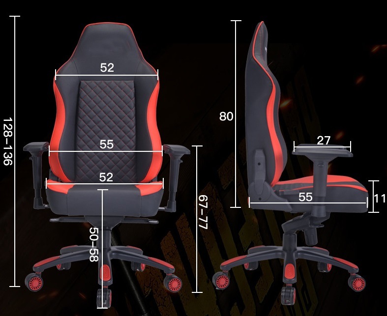 Gaming Chair Comfortable Office Chair Ergonomic Chair Liftable Computer Chair Gaming Chair