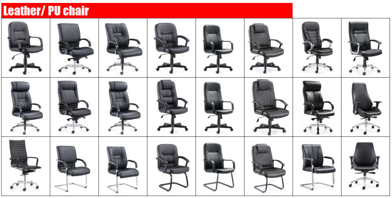 Medium Back High Quality Meeting Chair Ergonomic Leather Office Chair