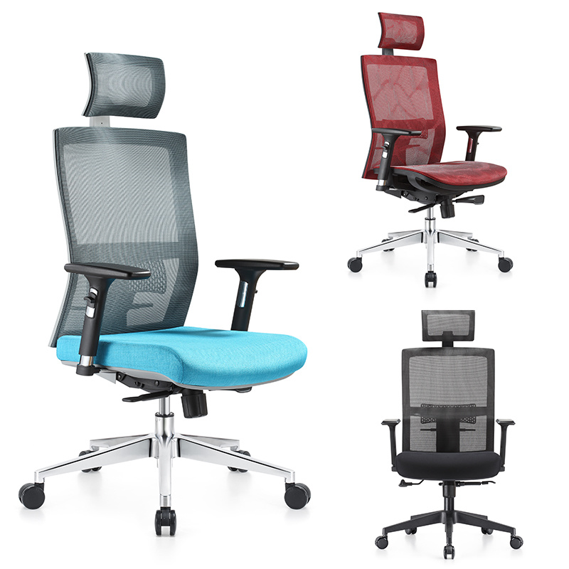 Heavy Duty Ergonomic Executive Computer Office Chair with Adjustable Back