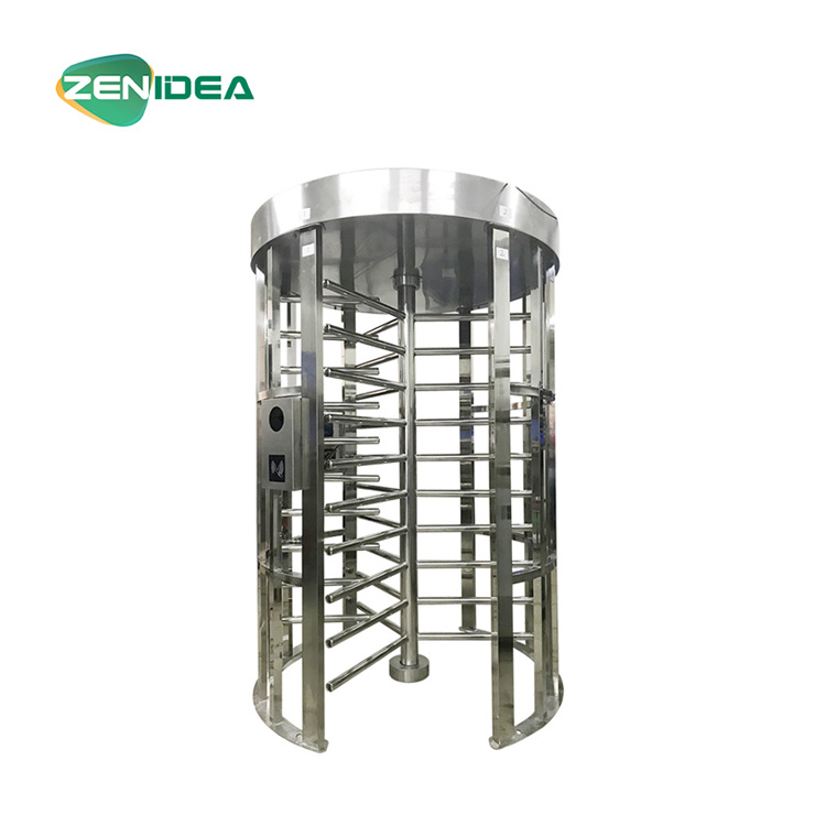 Bi-Directional Rolling RFID Full Height Turnstile Gate